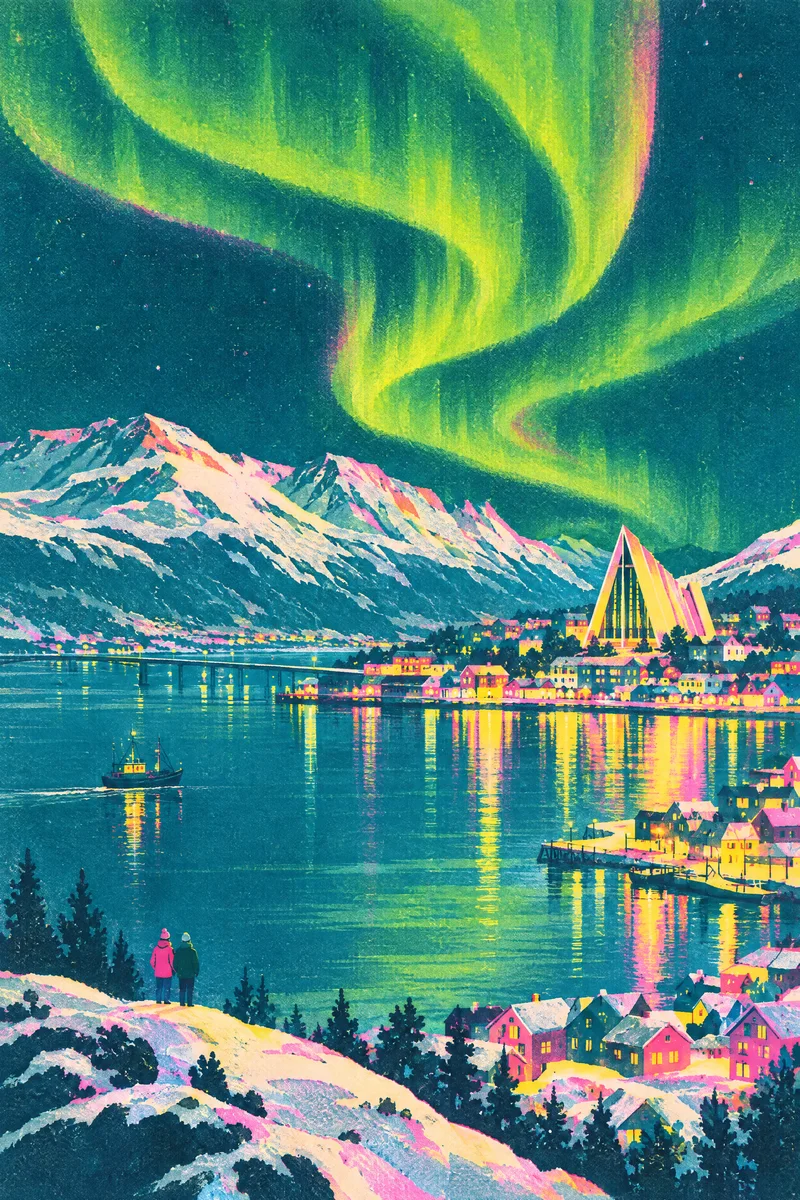 Northern Lights, Tromsø, The Departure Board