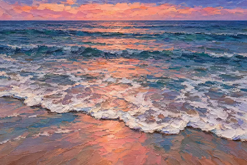 Dusk Foam Sand, Painted Agency
