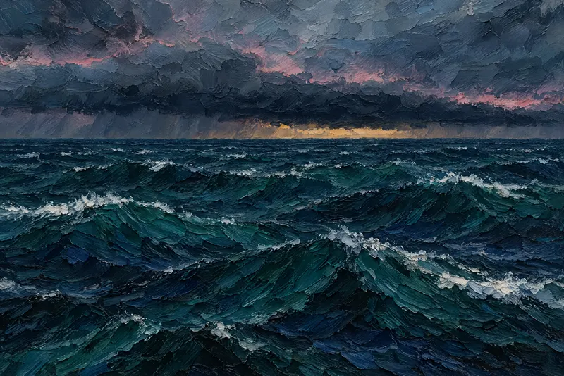 Squall Line Horizon, Painted Agency