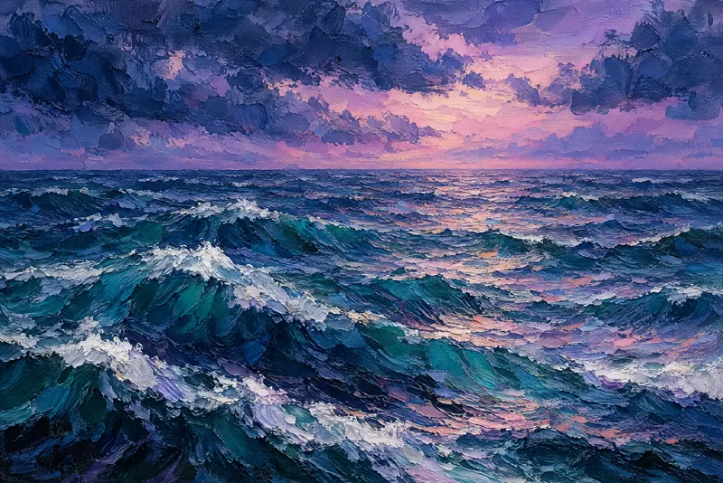 Violet After Storm, Painted Agency