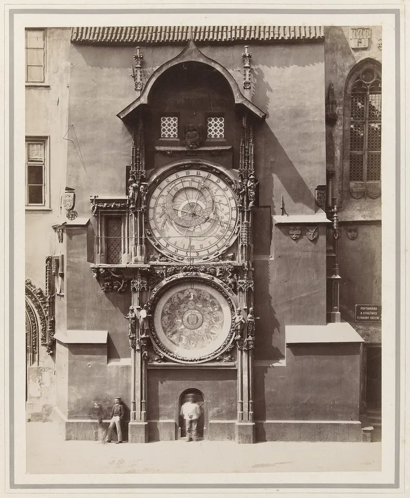 The Orloj, Photographed — c. 1880, František Fridrich