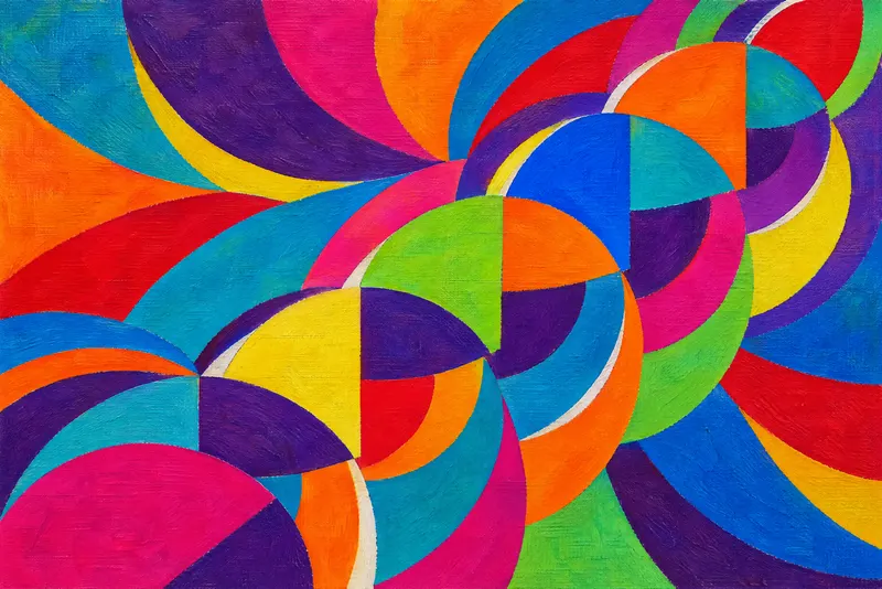 Half-Discs in Step, Painted Agency