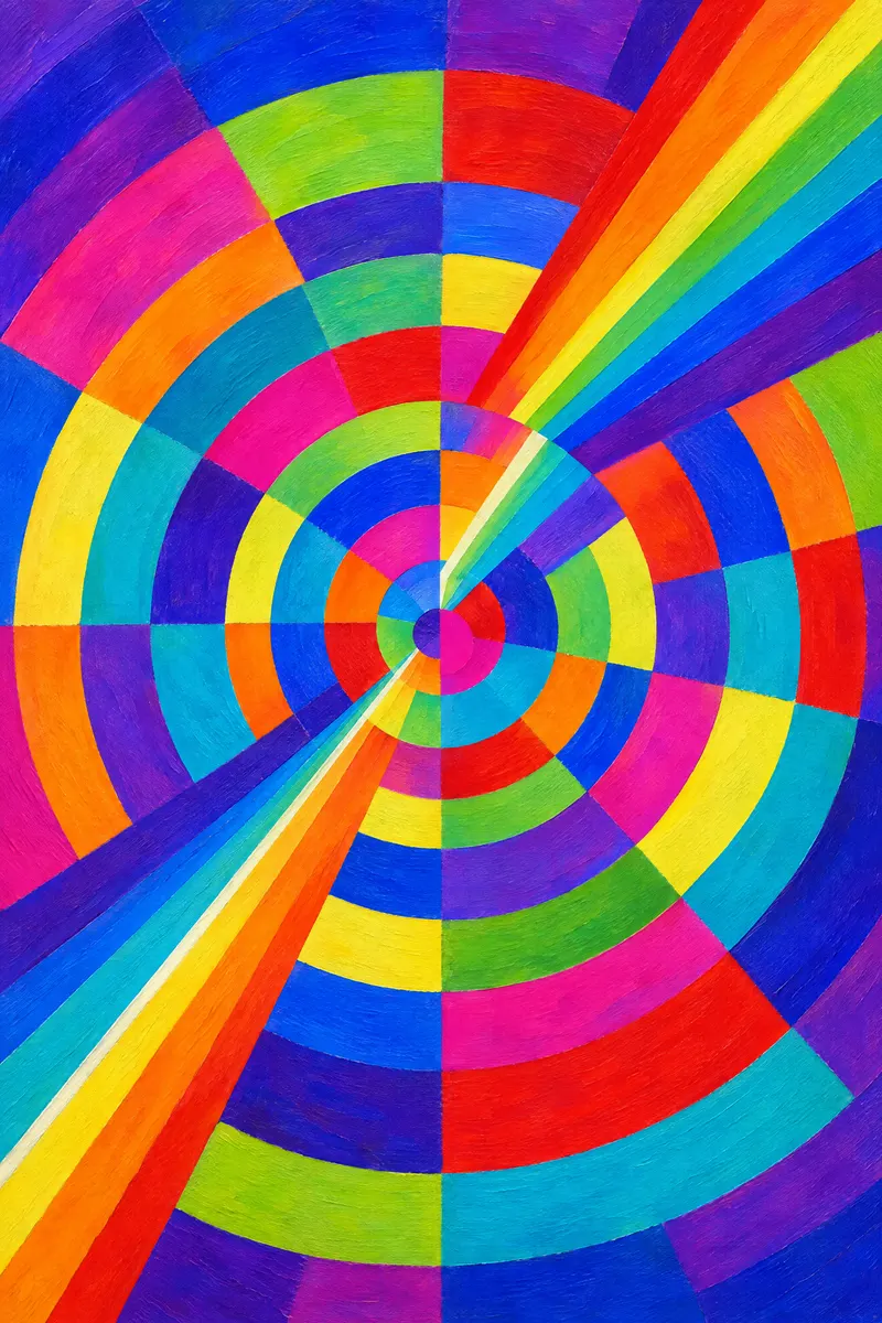 Rainbow through the Target, Painted Agency