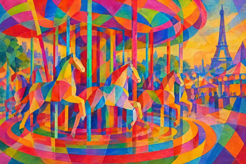 The Carousel, Painted Agency