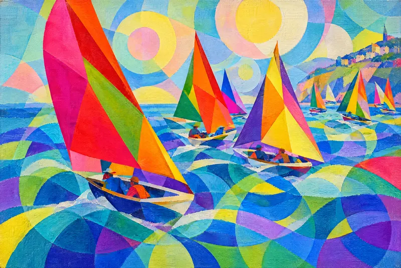 The Regatta, Painted Agency