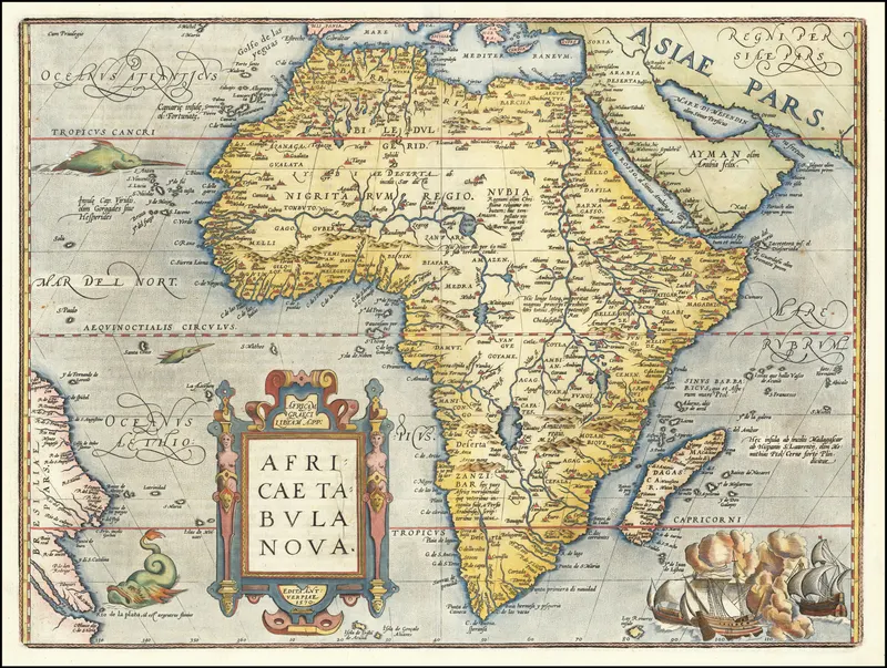 Africae Tabula Nova, Abraham Ortelius