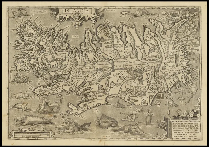 Islandia, Abraham Ortelius