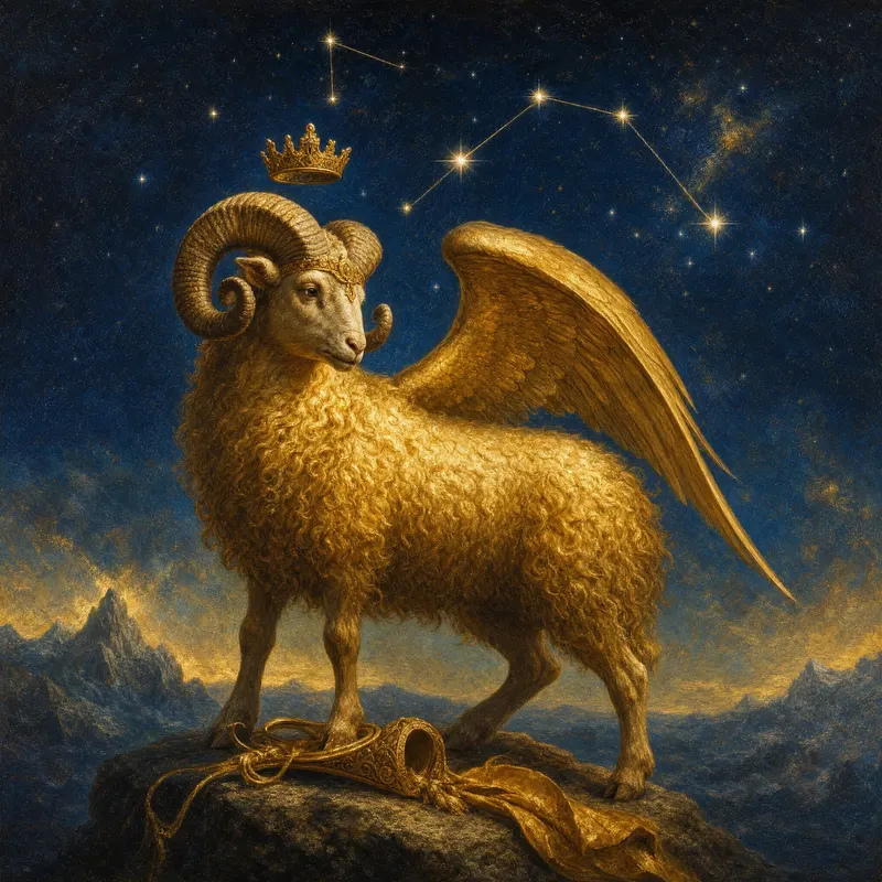 Aries, Painted Zodiac