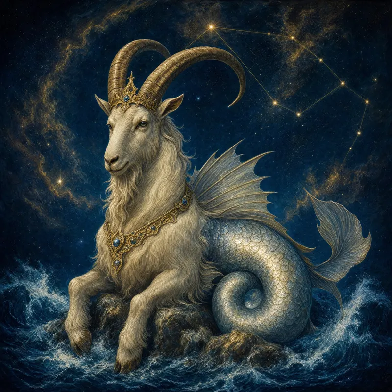 Capricorn, Painted Zodiac