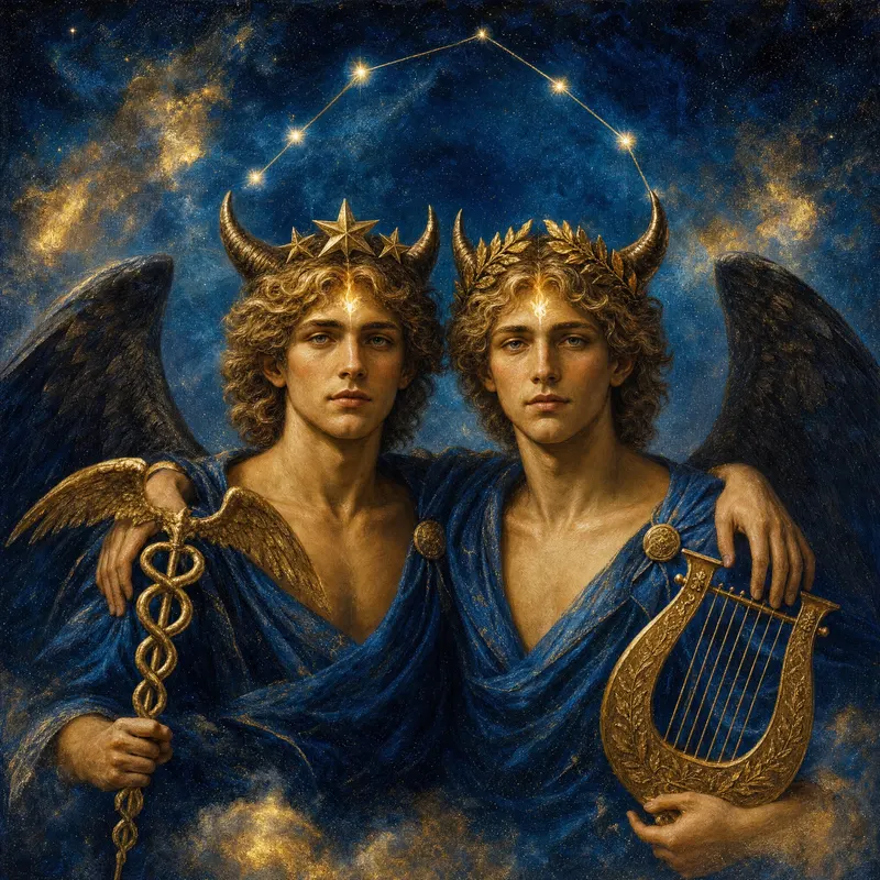 Gemini, Painted Zodiac