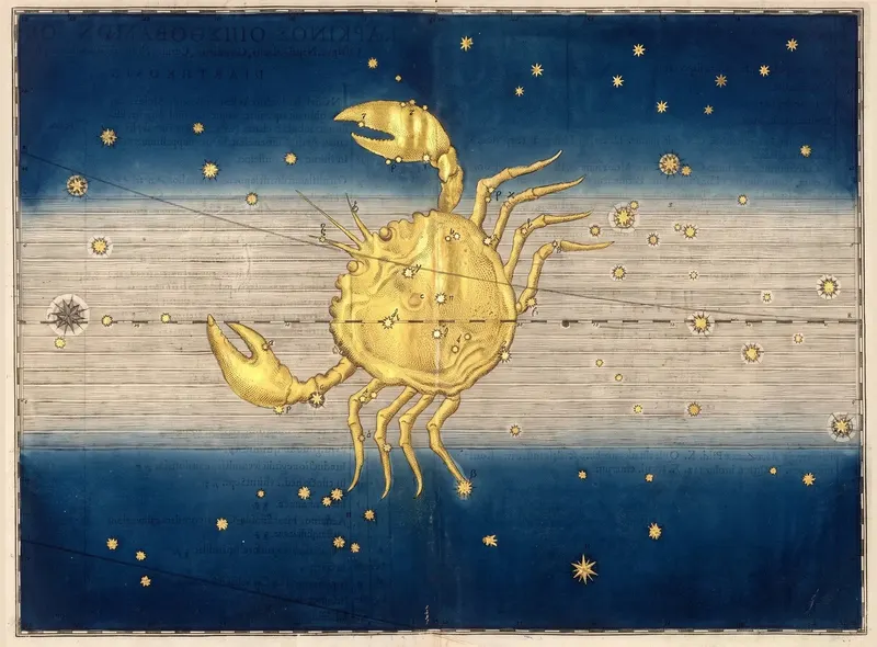 Cancer, the Crab — Illuminated II, Johann Bayer