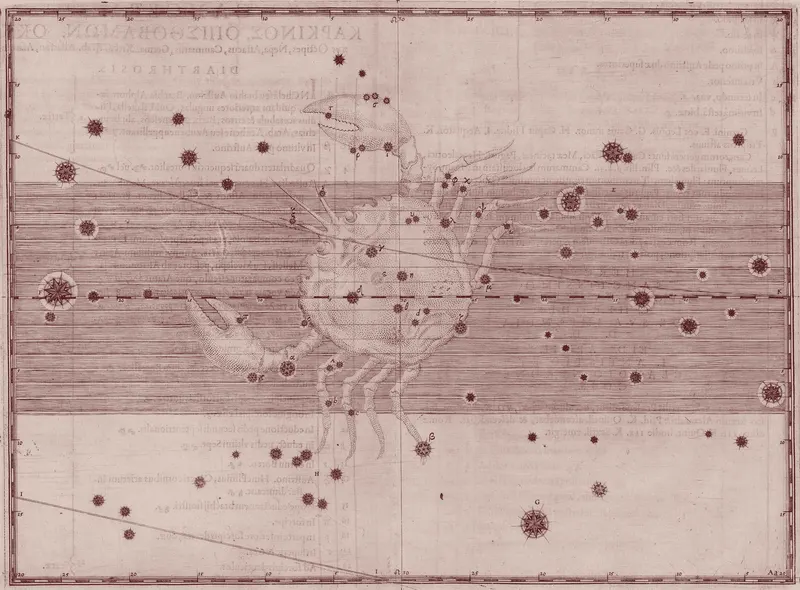 Cancer, the Crab — Venetian Red, Johann Bayer