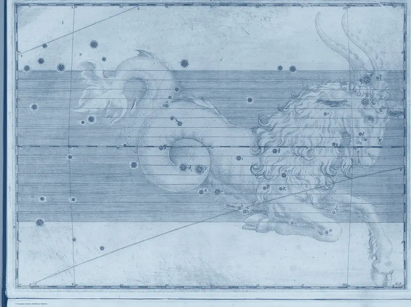 Capricorn, the Sea-Goat — Prussian, Johann Bayer