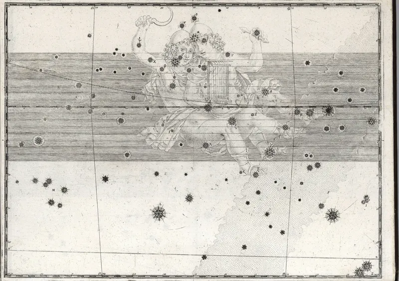 Gemini, the Twins — Restored, Johann Bayer