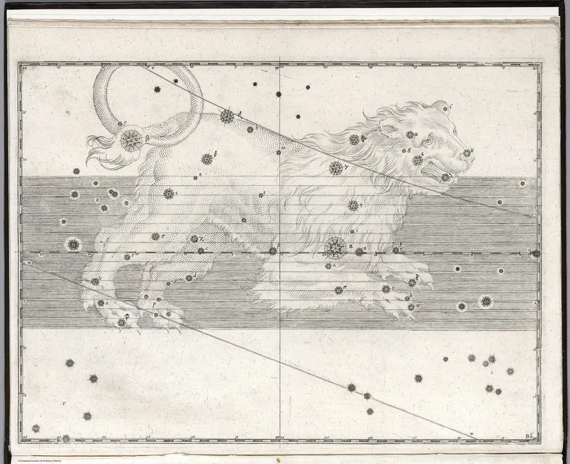 Leo, the Lion — Restored, Johann Bayer