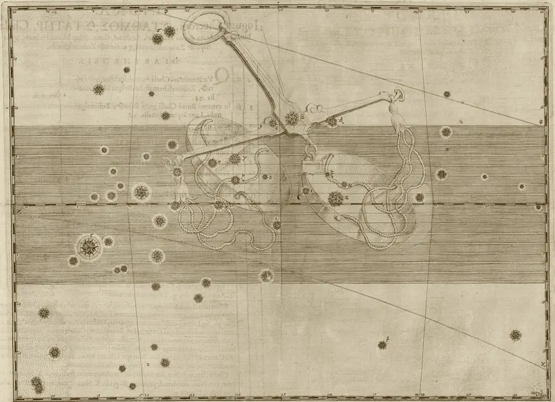 Libra, the Scales — Antique Gold, Johann Bayer