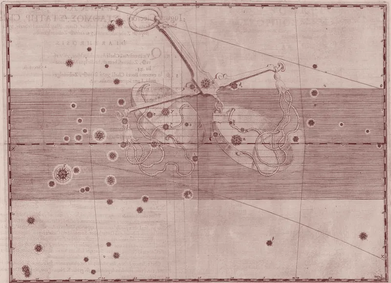 Libra, the Scales — Venetian Red, Johann Bayer