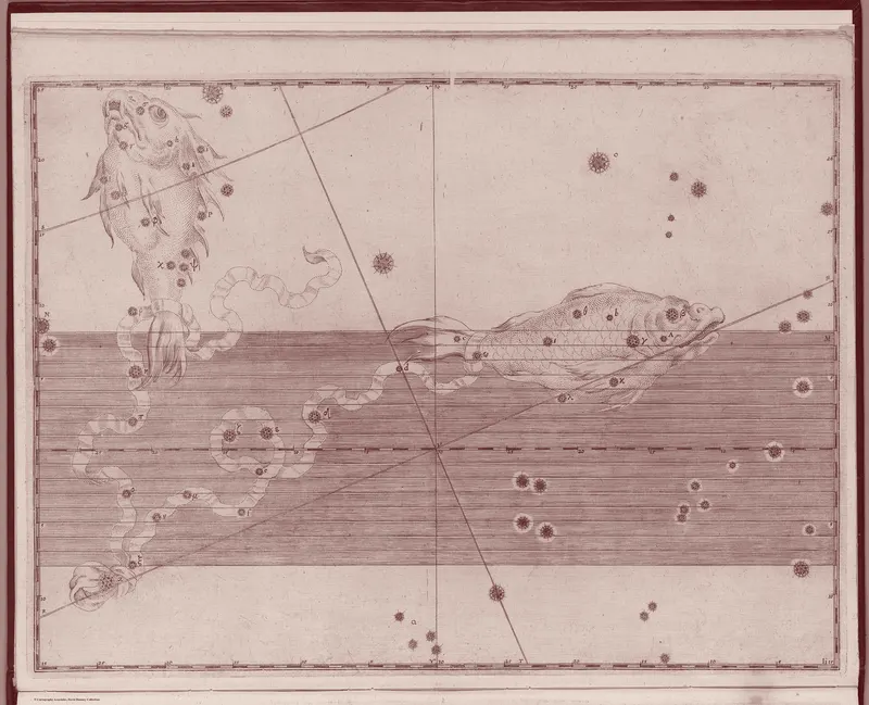 Pisces, the Fishes — Venetian Red, Johann Bayer