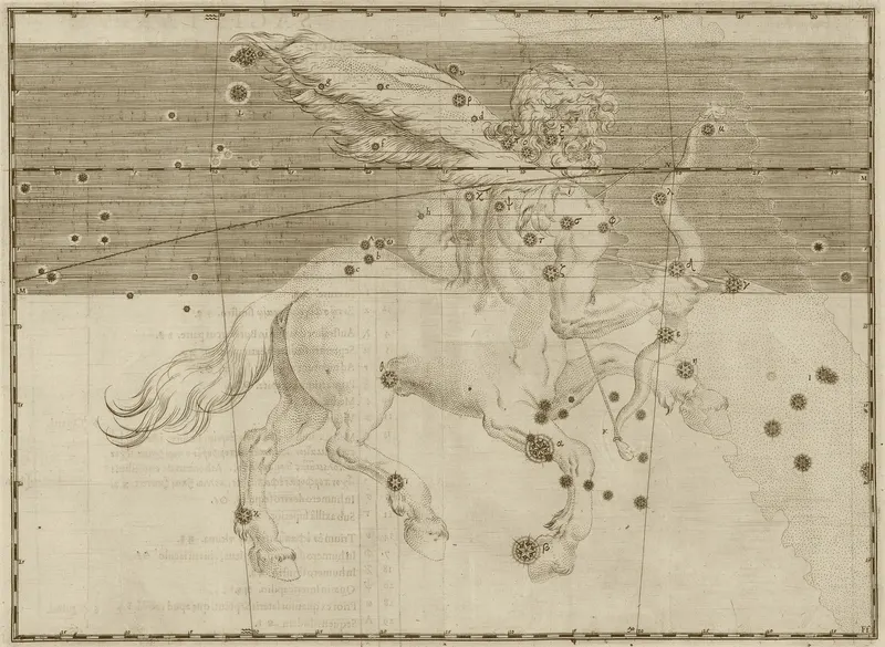 Sagittarius, the Archer — Antique Gold, Johann Bayer