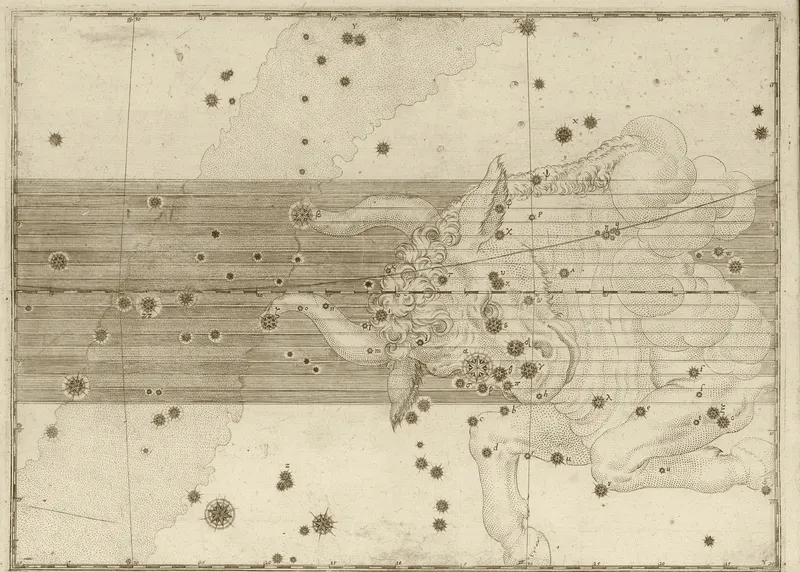 Taurus, the Bull — Antique Gold, Johann Bayer