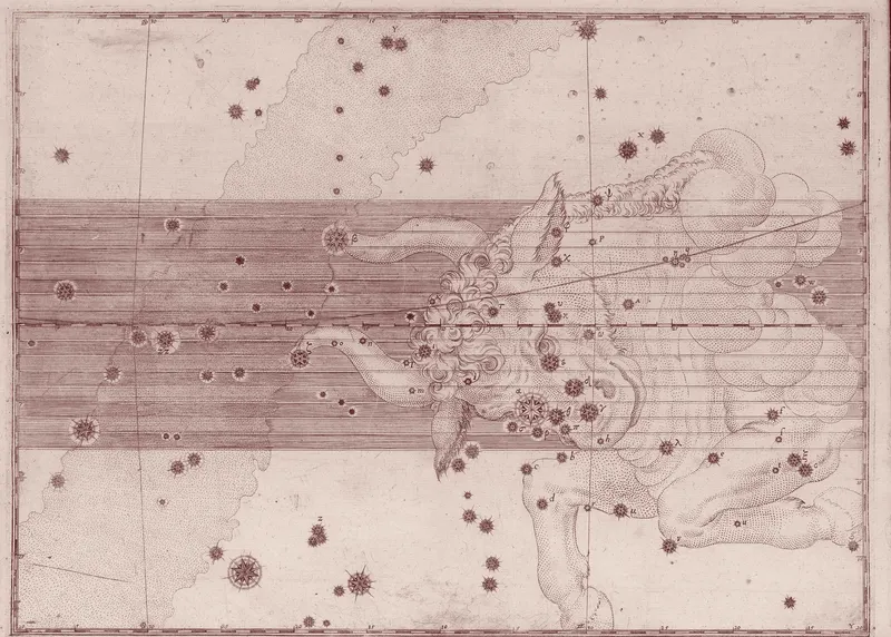 Taurus, the Bull — Venetian Red, Johann Bayer