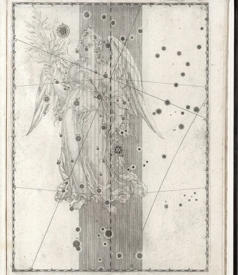 Virgo, the Maiden — Restored, Johann Bayer