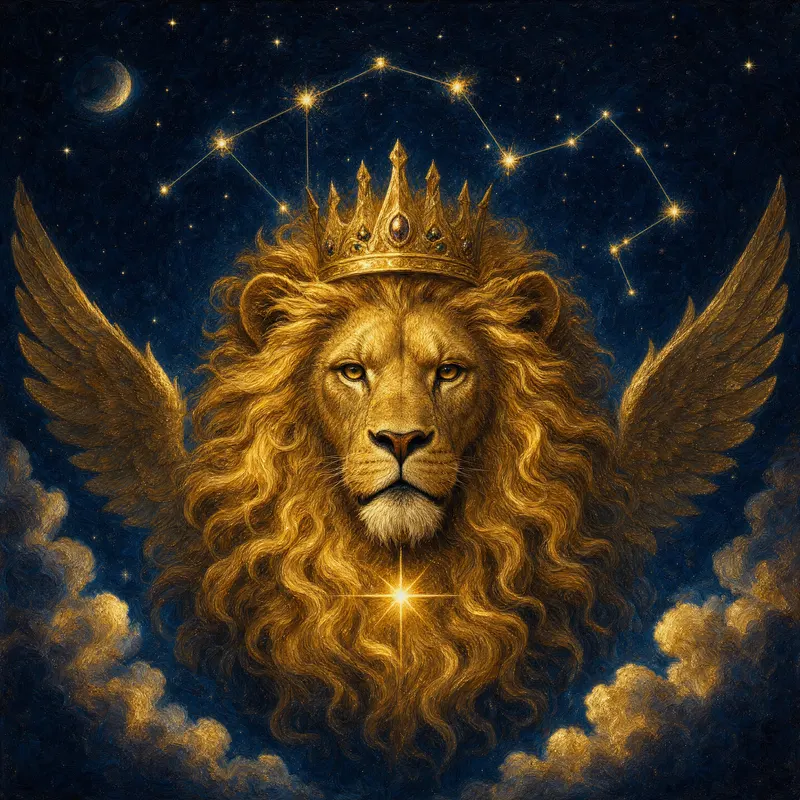 Leo, Painted Zodiac