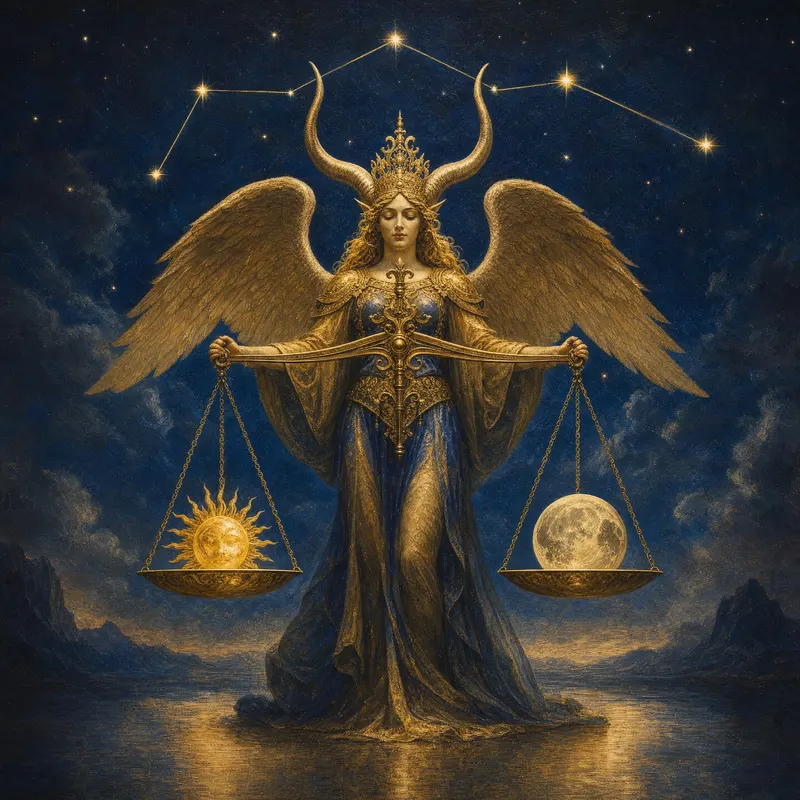 Libra, Painted Zodiac