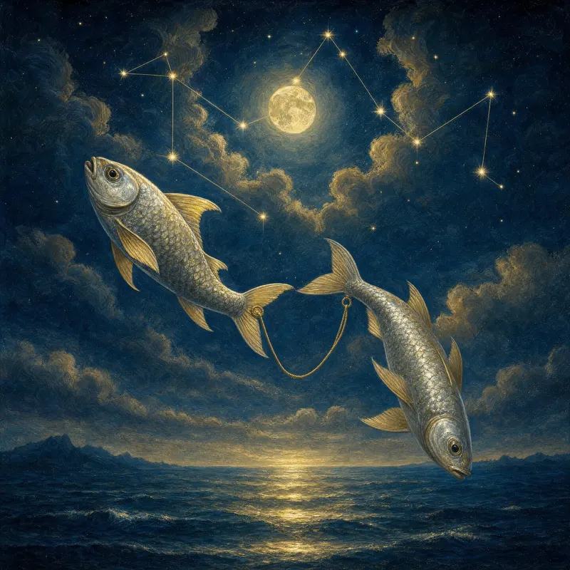 Pisces, Painted Zodiac