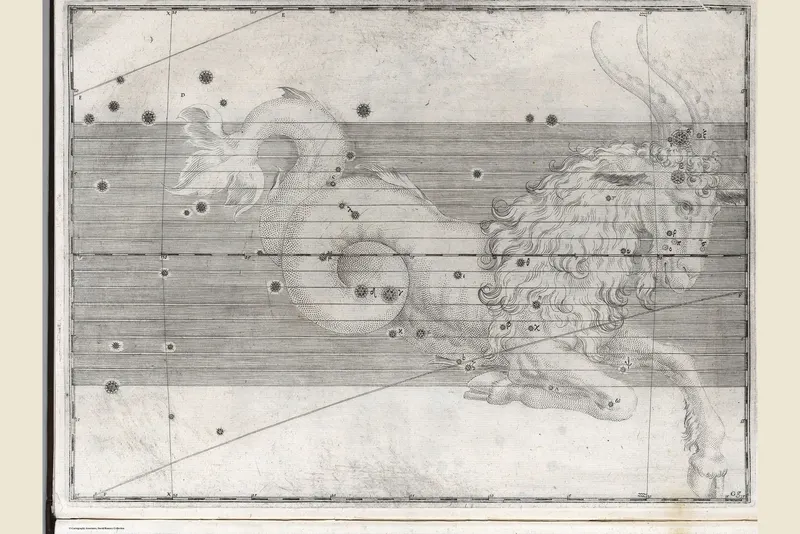Capricorn, the Sea-Goat, Johann Bayer