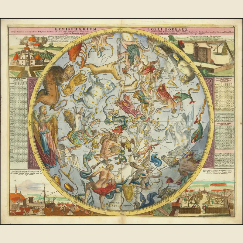 Hemisphaerium Coeli Boreale, Johann Gabriel Doppelmayr