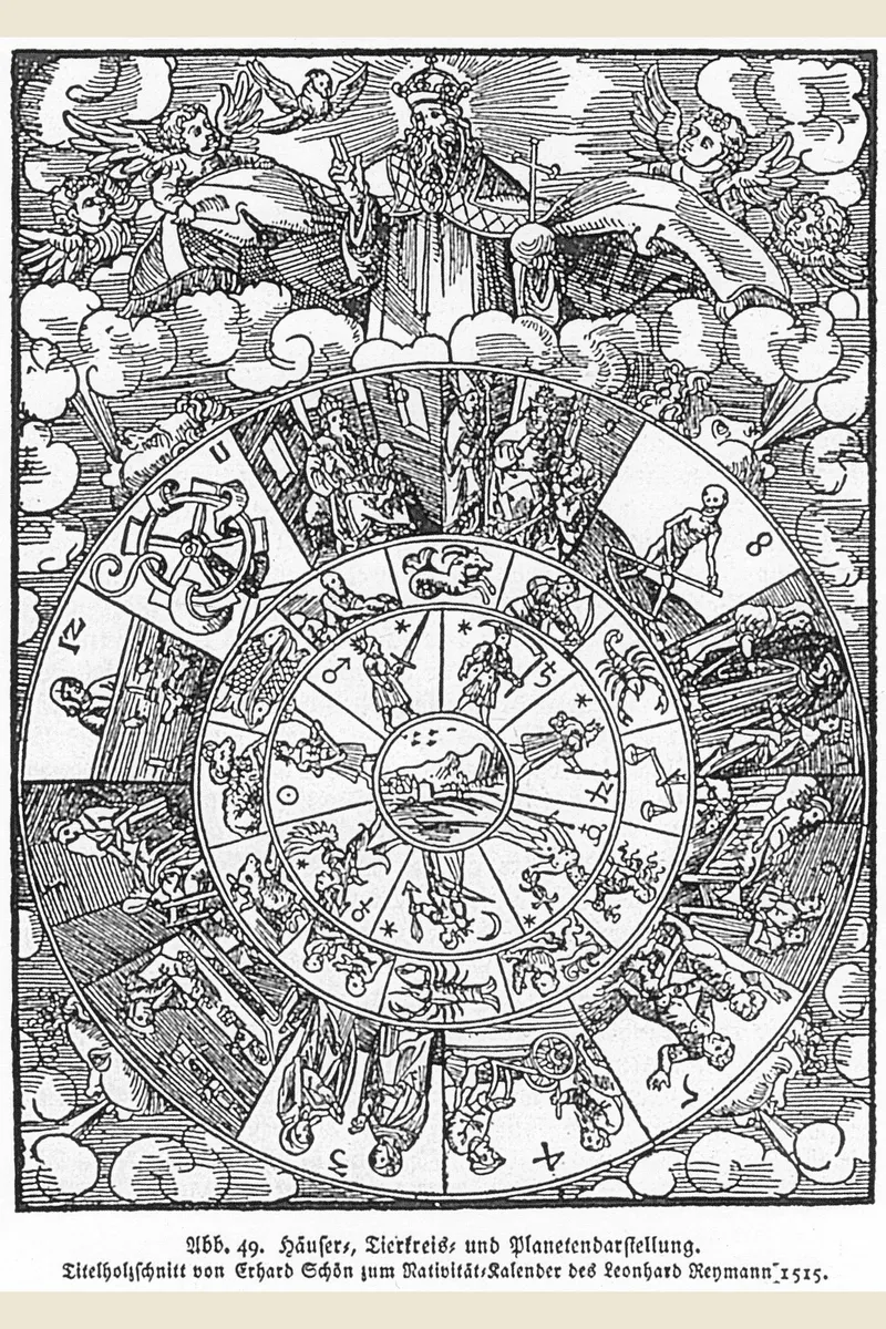 Reymann’s Nativity Calendar, Erhard Schön for Leonhard Reymann