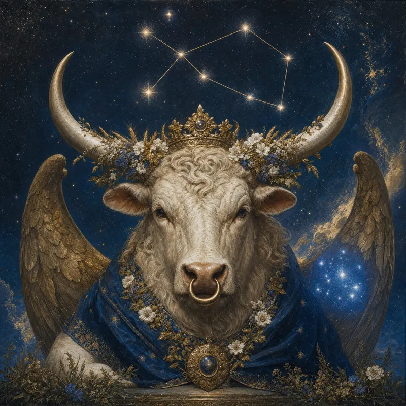 Taurus, Painted Zodiac