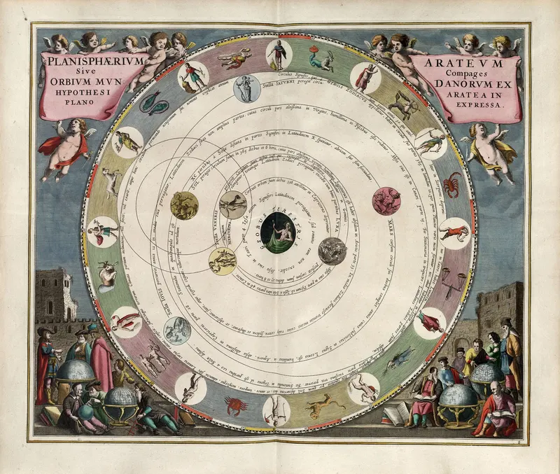 Planisphaerium Arateum, Andreas Cellarius