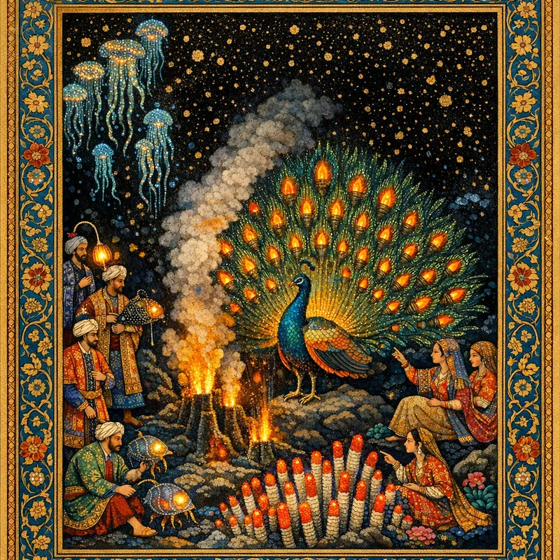 Peacock of the Vents, Feverglass