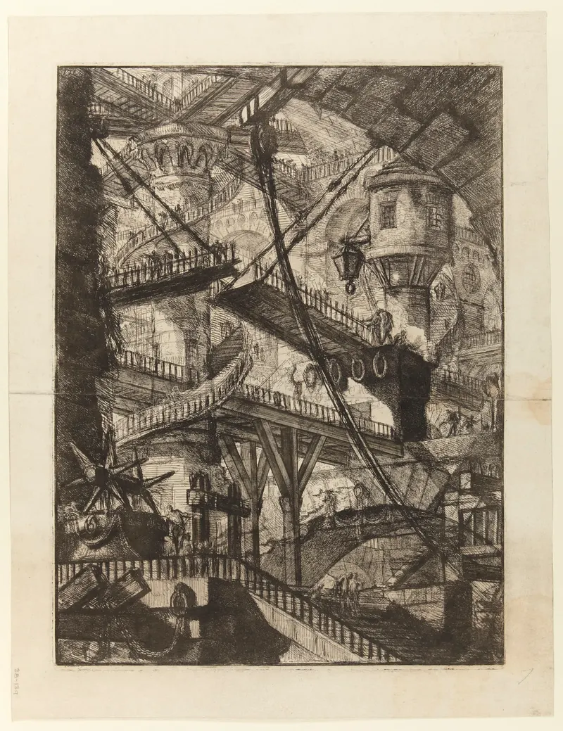 The Drawbridge, Giovanni Battista Piranesi