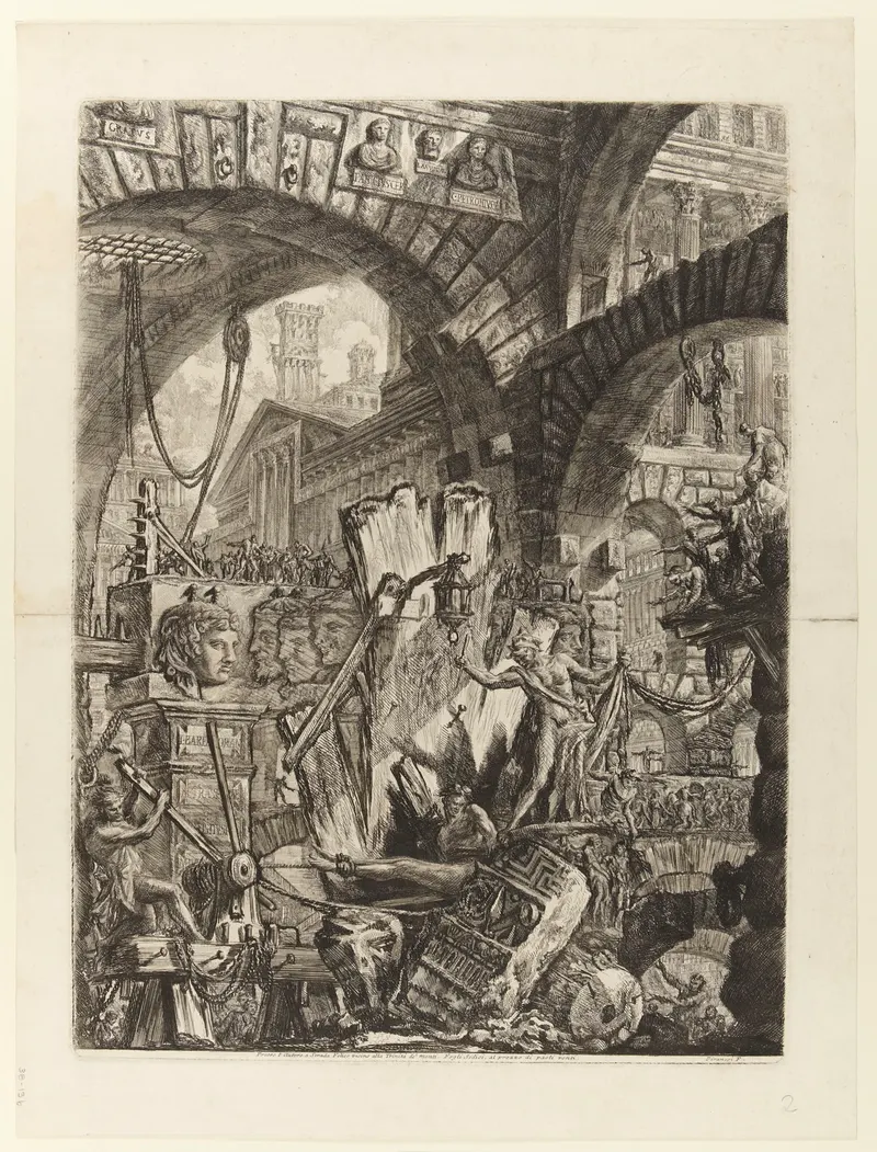 The Man on the Rack, Giovanni Battista Piranesi