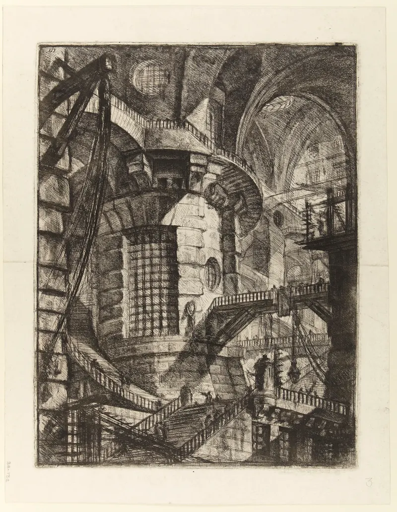 The Round Tower, Giovanni Battista Piranesi