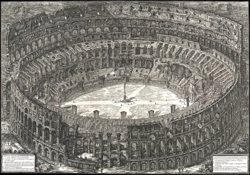 The Colosseum, Giovanni Battista Piranesi