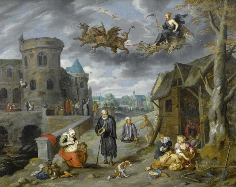 The Children of Saturn, The Master of the Housebook (attributed)