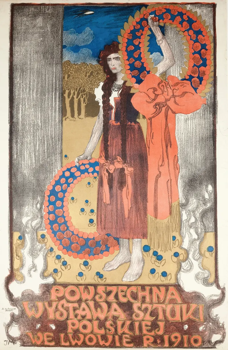 General Exhibition of Polish Art in Lemberg — Józef Mehoffer, 1910, Józef Mehoffer