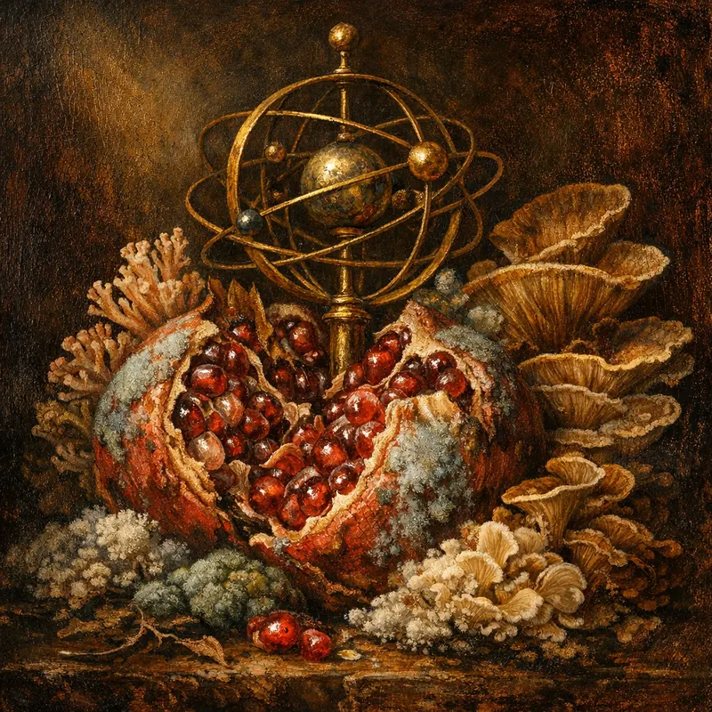 Pomegranate Orrery, Feverglass