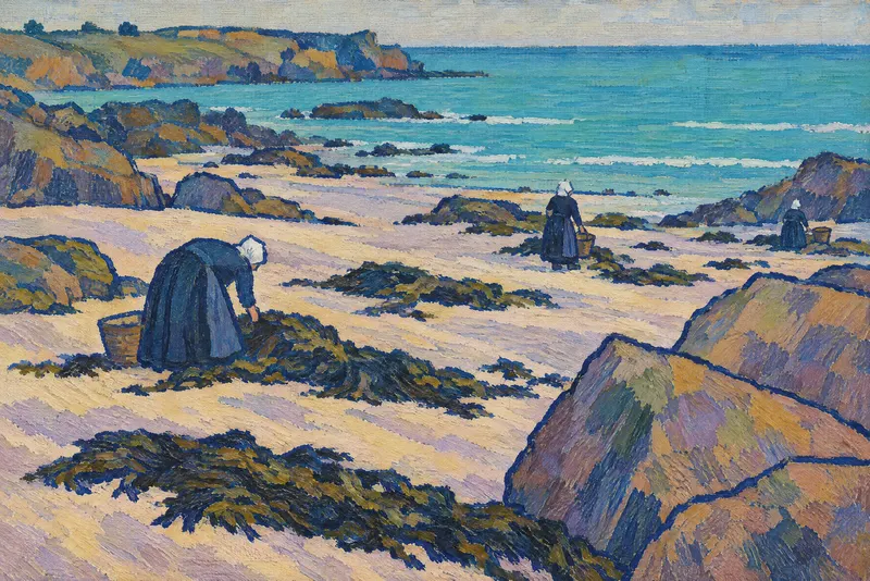 Gatherers on Sand, Painted Agency