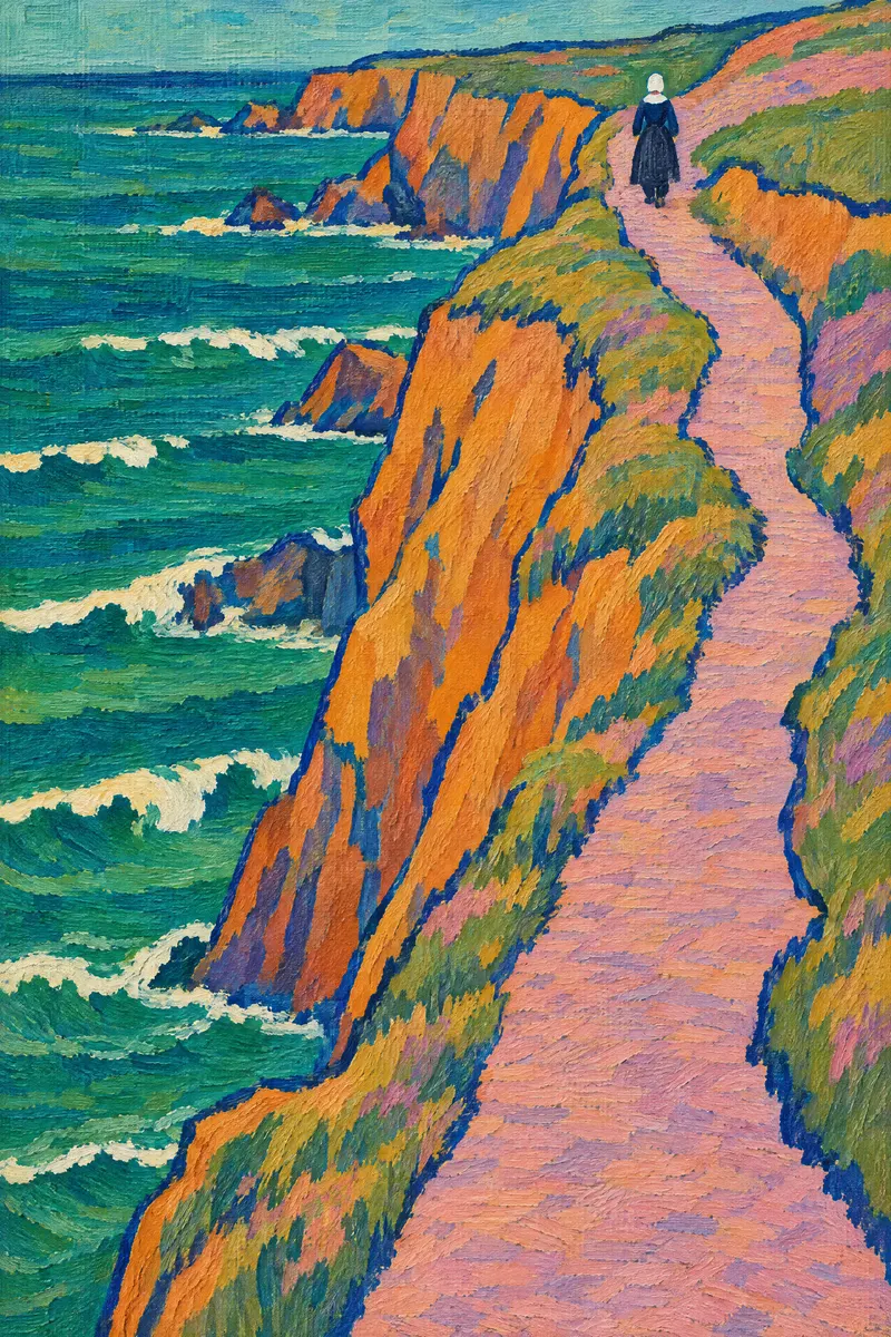 Path Above Sea, Painted Agency
