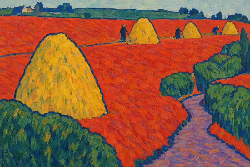 The Vermilion Stacks, Painted Agency