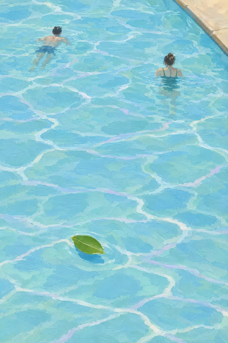 Single Leaf, Painted Agency