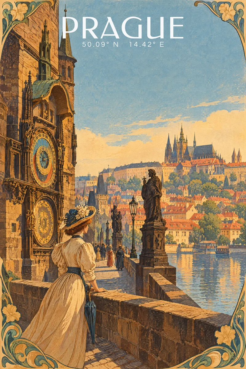 Prague, The Departure Board