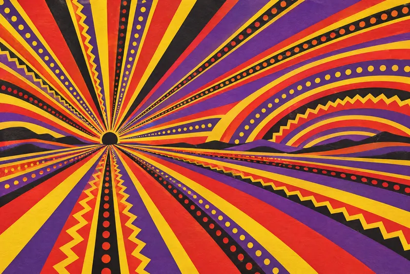 Solar Ray Bloom, Painted Agency