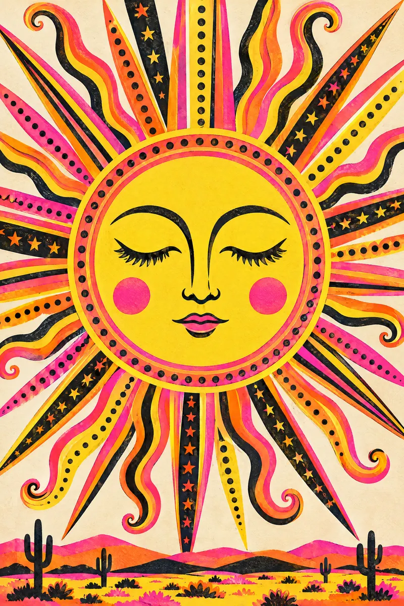 Sun Face Noon, Painted Agency