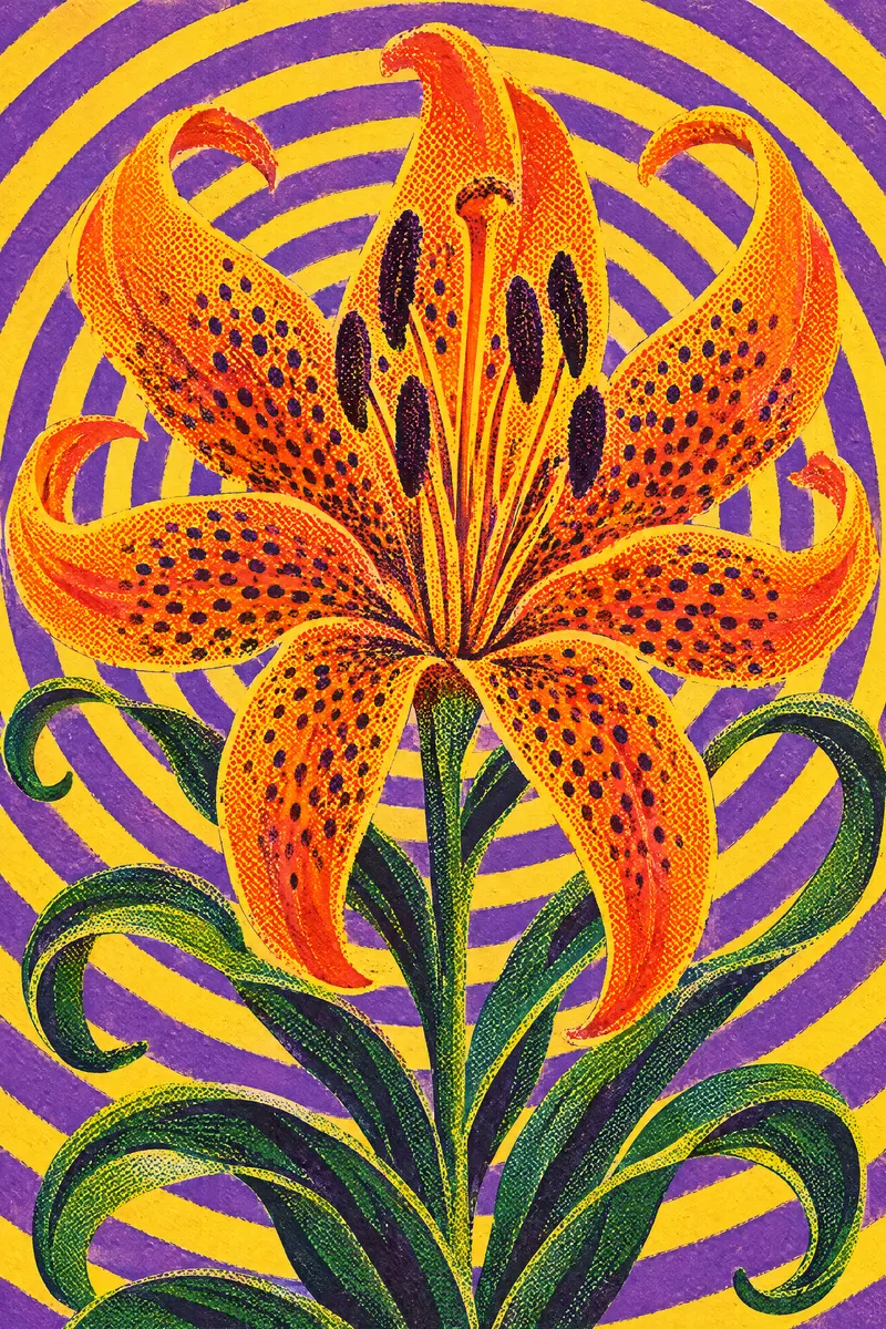 Tiger Lily Flame, Painted Agency